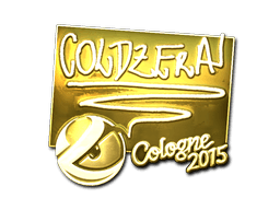 Samolepka (coldzera zlatá Kolín nad Rýnem 2015)