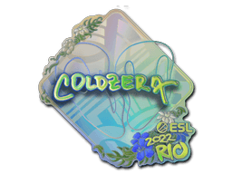Klistermærke (coldzera holo Rio 2022)