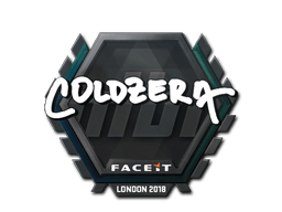 Klistermærke (coldzera London 2018)