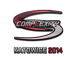 Samolepka (compLexity Gaming holografická Katovice 2014)