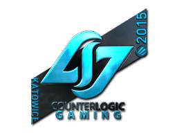 Klistermærke (Counter Logic Gaming folie Katowice 2015)