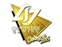 Samolepka (Counter Logic Gaming zlatá Kolín nad Rýnem 2015)