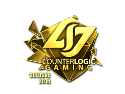 Samolepka (Counter Logic Gaming zlatá ESL Cologne 2016)
