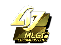 Samolepka (Counter Logic Gaming zlatá MLG Columbus 2016)