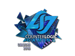 Klistermærke (Counter Logic Gaming holo Cologne 2016)