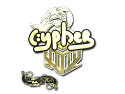 Samolepka (Cypher zlatá BLAST.tv Paris 2023)