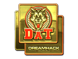 Samolepka (dAT team zlatá DreamHack 2014)