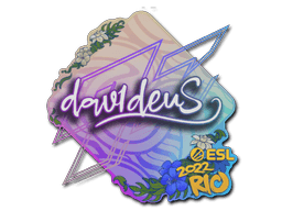 Klistermærke (dav1deuS Rio 2022)