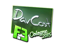 Klistermærke (DavCost folie Cologne 2015)