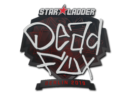 Klistermærke (DeadFox Berlin 2019)