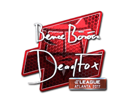 Klistermærke (DeadFox folie Atlanta 2017)