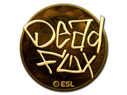 Klistermærke (DeadFox guld Katowice 2019)
