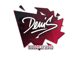 สติกเกอร์ (denis Cologne 2016)