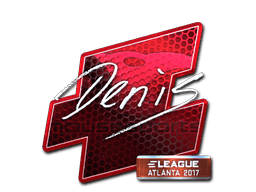 Klistermærke (denis folie Atlanta 2017)