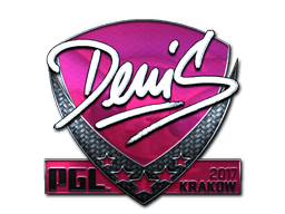 Klistermærke (denis folie Krakow 2017)