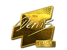 สติกเกอร์ (denis ทอง Atlanta 2017)