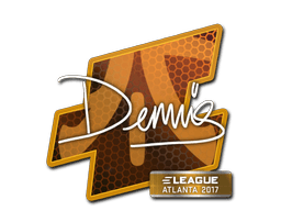 Samolepka (dennis Atlanta 2017)