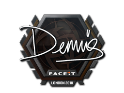 Samolepka (dennis London 2018)