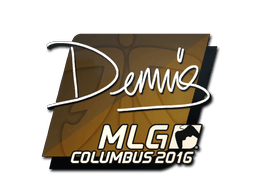 Samolepka (dennis MLG Columbus 2016)