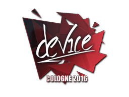 Aufkleber (device Köln 2016)