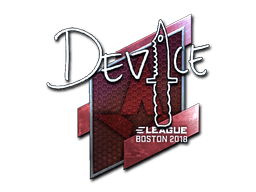 Aufkleber (device Glanz Boston 2018)