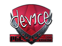 Aufkleber (device Glanz Krakau 2017)