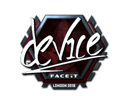 Aufkleber (device Glanz London 2018)