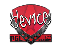 Aufkleber (device Krakau 2017)