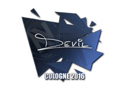 Samolepka (DEVIL ESL Cologne 2016)