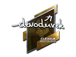 สติกเกอร์ (devoduvek ฟอยล์ Boston 2018)