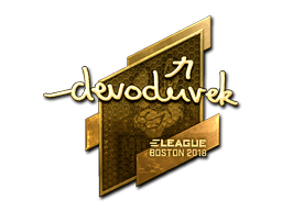 สติกเกอร์ (devoduvek ทอง Boston 2018)