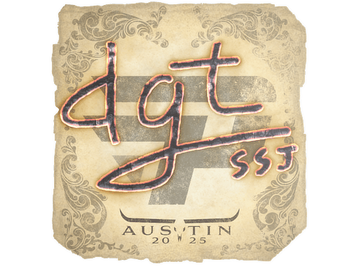 Klistermærke (dgt Austin 2025)