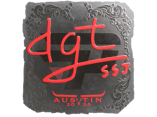 Klistermærke (dgt folie Austin 2025)