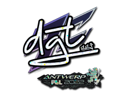 Klistermærke (dgt glitter Antwerp 2022)