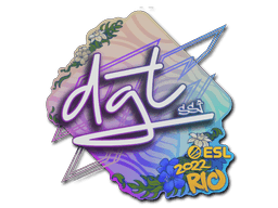 Klistermærke (dgt Rio 2022)