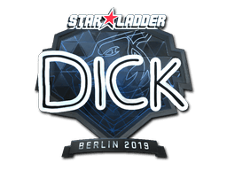 Klistermærke (DickStacy folie Berlin 2019)