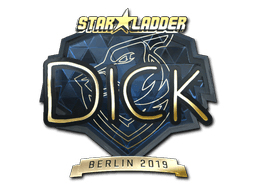 สติกเกอร์ (DickStacy ทอง Berlin 2019)