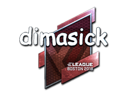 Samolepka (dimasick speciální Boston 2018)