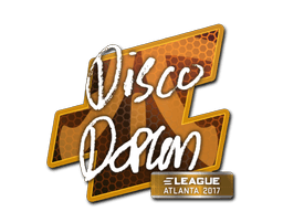 Klistermærke (disco doplan Atlanta 2017)