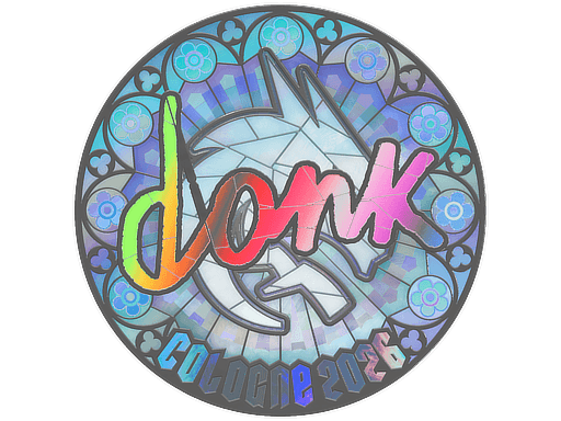 Klistermærke (donk holo Cologne 2026)