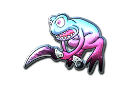 Klistermærke (Doppler Poison Frog folie)