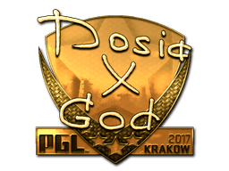 Samolepka (Dosia zlatá Krakow 2017)