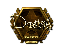 Samolepka (Dosia zlatá London 2018)