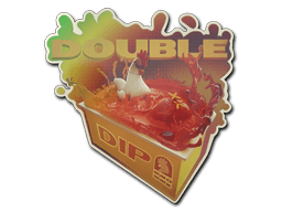 Klistermærke (Double Dip holo)