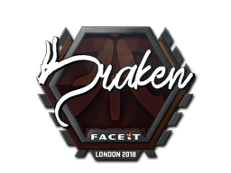 Samolepka (draken London 2018)