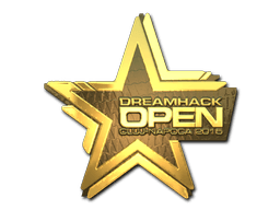 Klistermærke (DreamHack guld Cluj-Napoca 2015)