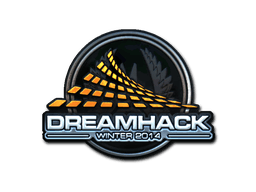 Klistermærke (DreamHack Winter 2014 folie)