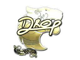 Aufkleber (drop Gold Paris 2023)