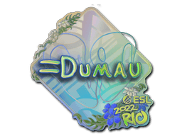 Klistermærke (dumau holo Rio 2022)