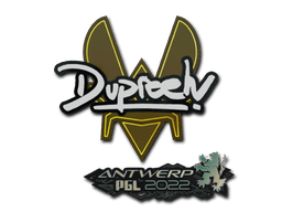 Samolepka (dupreeh PGL Antwerp 2022)